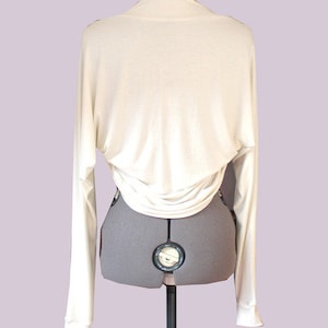 Cardigan, Bolero, Basic Cream