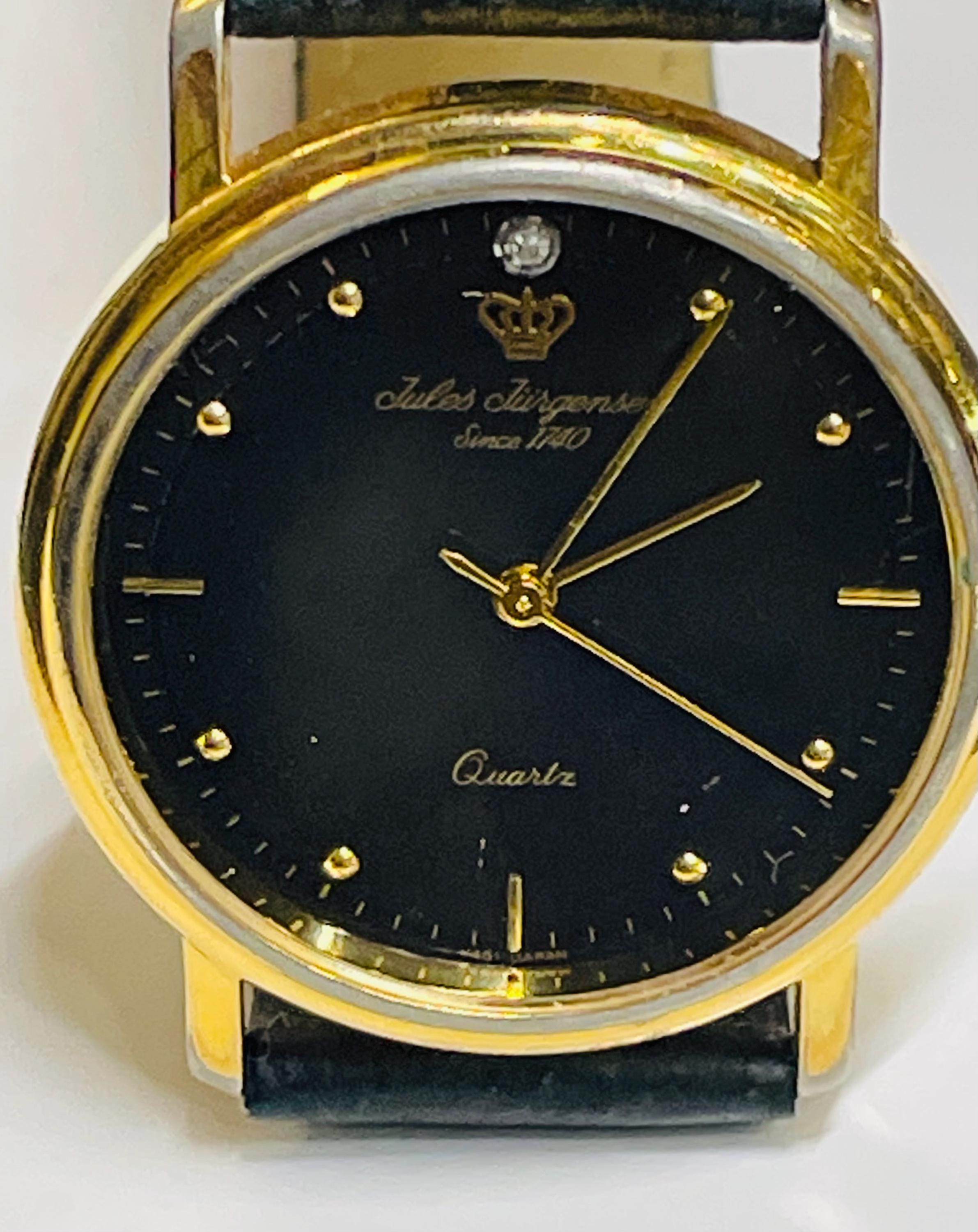 Jules and Jurgensen Navy Face Jules Jurgensen Wrist Watch - Dept of US Army - Military  main image 2