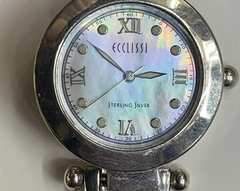 Ecclissi Sterling Silver Quartz Two Tone Wristwatch 32250  display picture 1