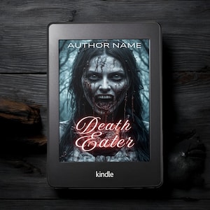 Gotowy projekt okładki książki, okładka e-booka, okładka książki cyfrowej fantasy, samodzielna publikacja, horror, thriller, dla młodych dorosłych, okładka cyfrowa, Halloween Witch