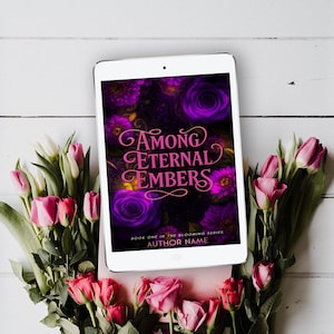 Premade Book Cover - Eternal Embers - Steamy romance, Ebook Cover, Spicy Romance, forbidden, billionaire, enemies, Digital Book Cover Art