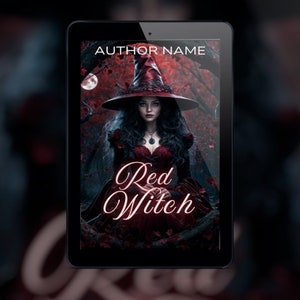 Gotowy projekt okładki książki, okładka e-booka, okładka książki cyfrowej fantasy, samodzielna publikacja, tajemnica, thriller, młodzieżowa okładka cyfrowa, czarownica na Halloween