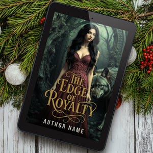 Vorgefertigtes Buchcover - Edge of Royalty - Dark Fantasy Romanze, Ebook Cover, Urban Fantasy, Science Fiction, Fantasy, Digital Book Cover Art