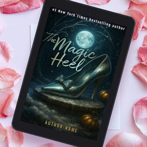 Portada de libro prediseñada - Magic Heel - Romance de fantasía oscura, dragones, fantasía épica, portada de libro electrónico, fantasía urbana, fantasía, portada de libro digital