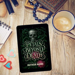 Vorgefertigtes Buchcover - Petals Jenseits - Dark Fantasy Romanze, Ebook Cover, Urban Fantasy, Science Fiction, Fantasy, Digital Buch Cover Art
