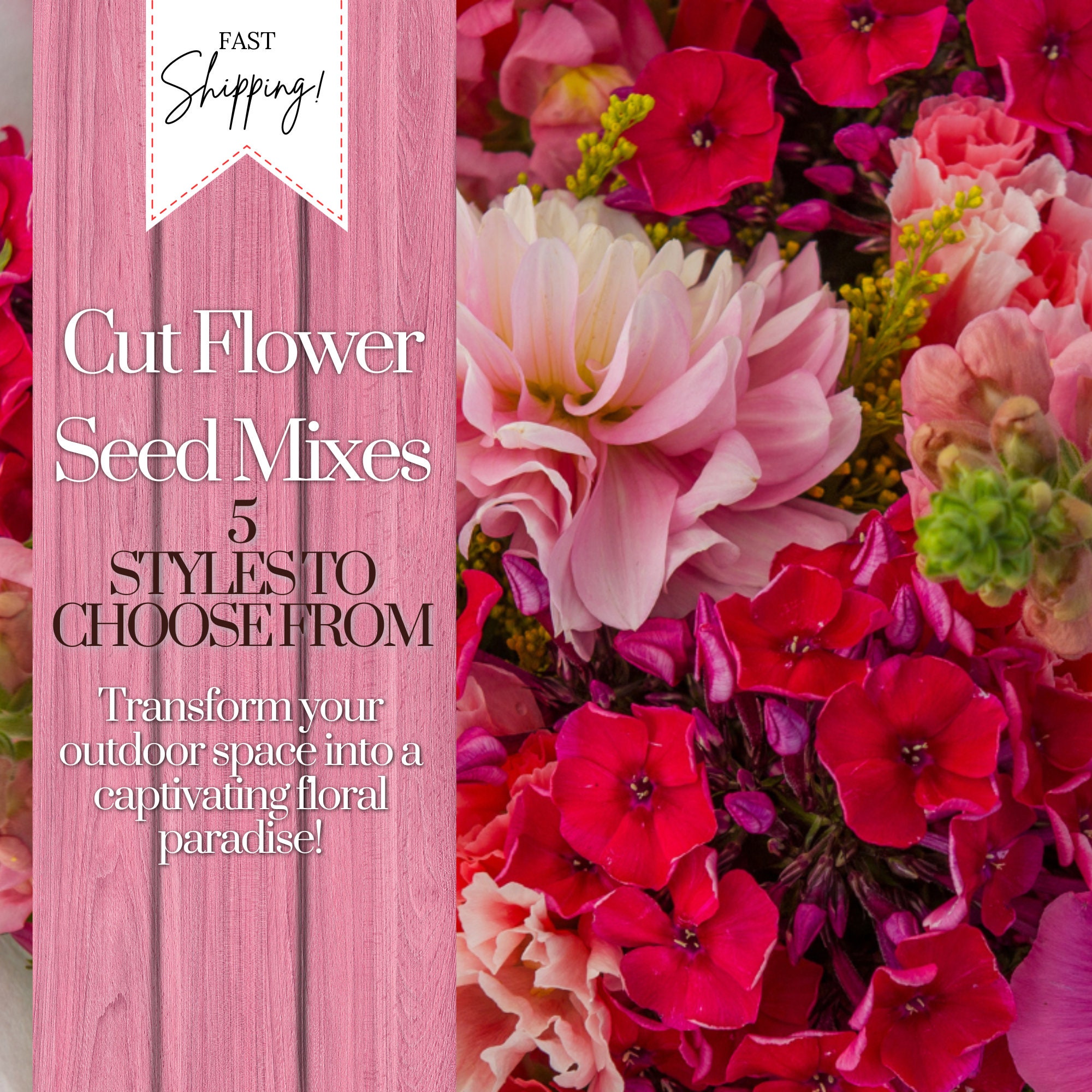 Cut Flower Mixes Flower Seeds Heirloom Flower, Zinnia Seeds, Annual Seeds, Bulk  Seeds, Wholesale Bouquet Seeds, Dahlia Seeds - 500 Seeds - Etsy