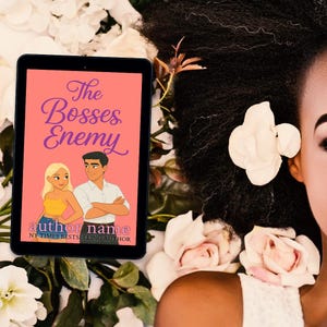 Premade Book Cover Chick lit romance, Enemies to Lovers, Ebook Cover, Romance book cover, Romance eBook, Illustrated, Digital Book Cover Art