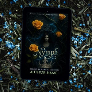 Premade Book Cover - Nymph - Dark fantasy romance, Ebook Cover, urban fantasy, fairytale ebook, fantasy, Digital Book Cover Art