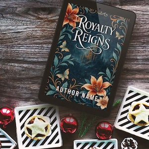 Premade Book Cover - Royalty Reigns - enemies to lovers romance, Ebook Cover, cozy romance, spicy romance, romance, Digital Book Cover Art