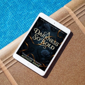 Premade Book Cover - Darkness Bold - Dark fantasy romance, Ebook Cover, urban fantasy, science fiction, fantasy, Digital Book Cover Art