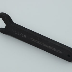 11/16&quot; Bonney Stub Wrench (Aviation) - Aide to the Prop Nut Torque Adaptor Wrench