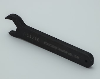 11/16" Bonney Stub Wrench (Aviation) - Aide to the Prop Nut Torque Adaptor Wrench