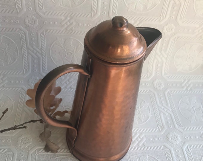 Gregorian Solid Copper Coffee Pot Made in USA Etsy