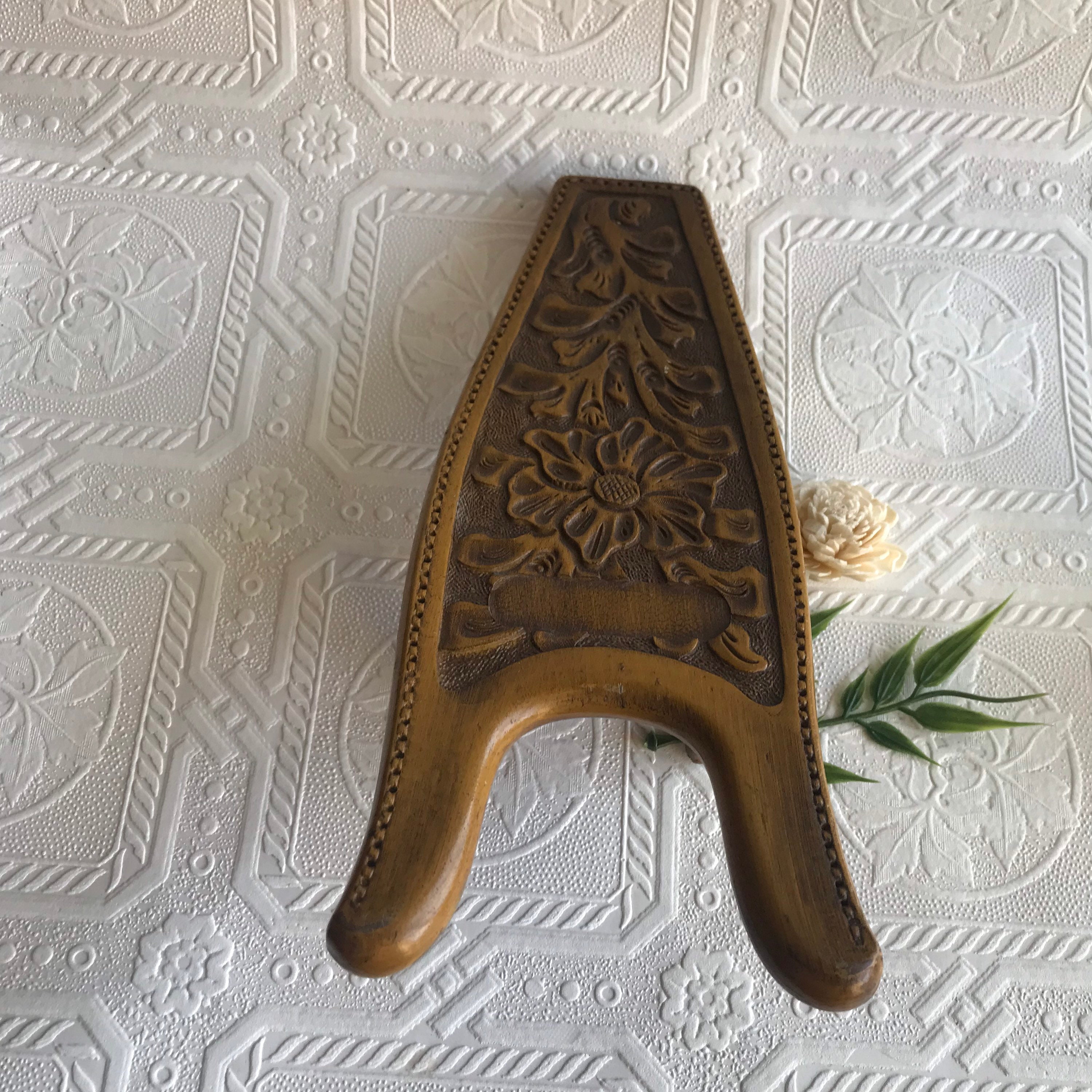 1950s Acme Vintage Boot Jack With A Floral Motif Etsy