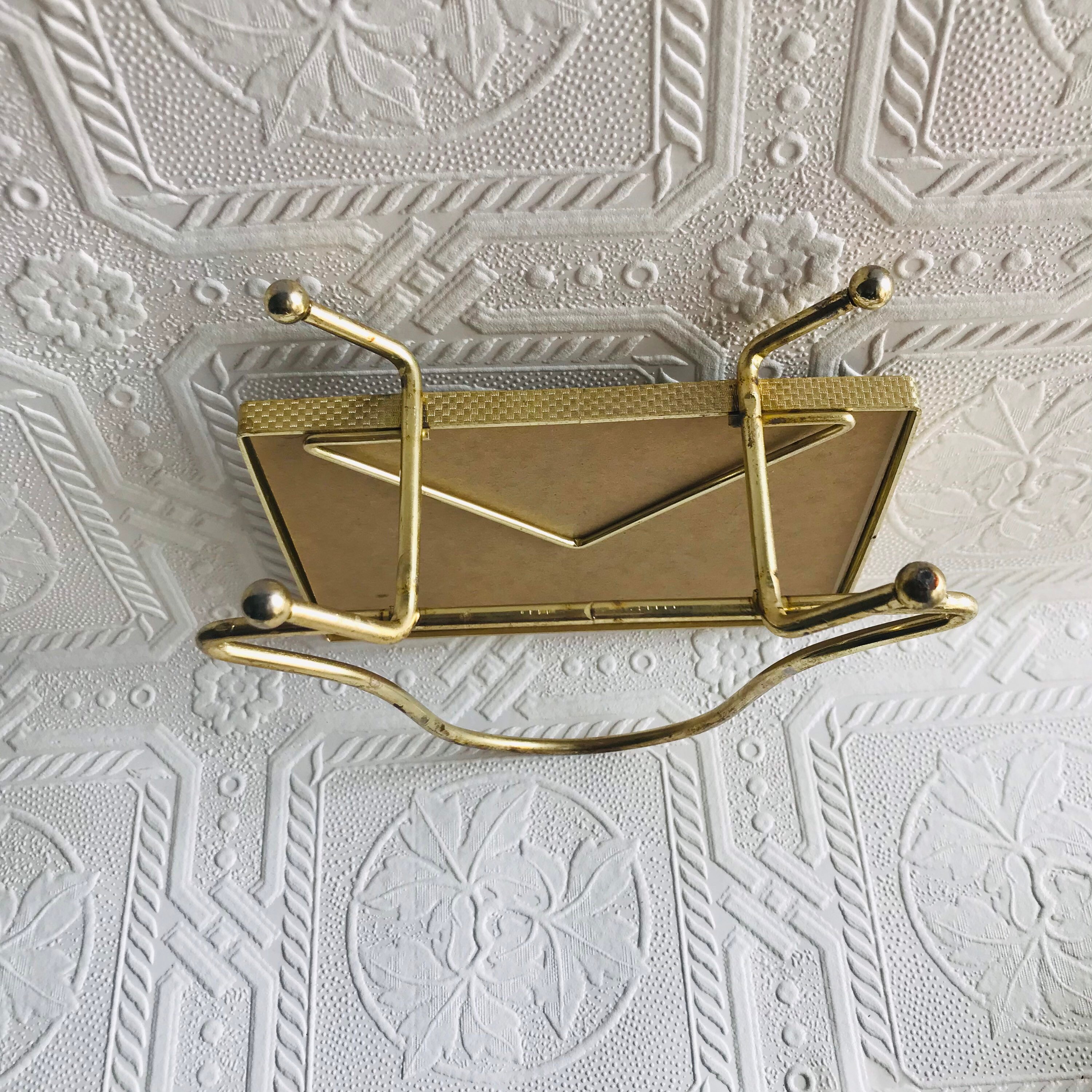 Vintage Retro Diner Brass Napkin Holder Still Life Picture Etsy