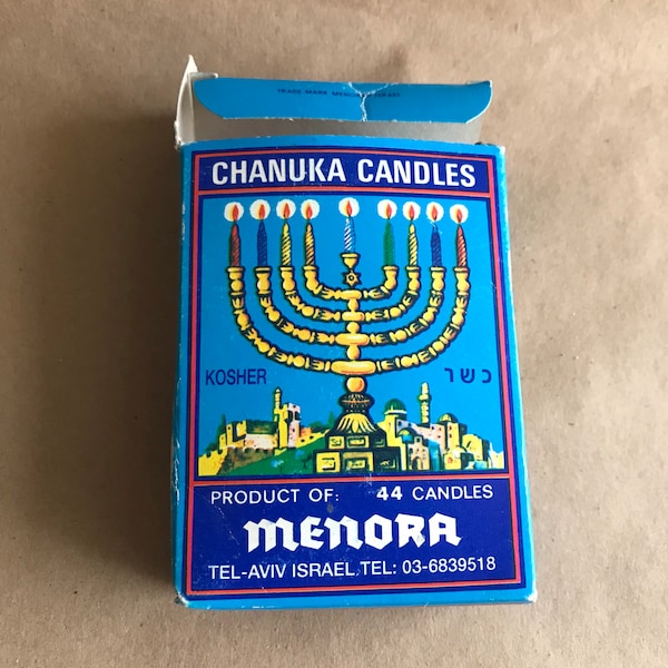 Hanukkah Candles Etsy