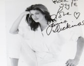 Supermodel Janice Dickinson Signed Photograph the First Vogue Supermodel High Fashion Model Jacques Silberstein Ford Models Doreen