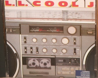 LL Cool J (1985) CD Radio Def Jam Années 1980 James Todd Smith Boombox Boom Box Hip-Hop Breakdance Rap Music Scratching DJ LLCoolJ