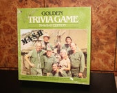 MASH (1984) Trivia Playing Board Game TV Show 1980s Alan Alda Wayne Rogers McLean Stevenson Loretta Swit Larry Linville Gary Burghoff