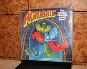 ACROBATS (1989) Boardgame Game 1980s Slumber Party Ideal Plastic Bats Board Game