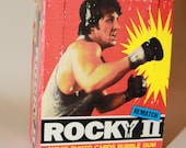 ROCKY II (1979) Movie Cards Box Apollo Creed Boxing Boxer Illustrated Rocky Balboa Sylvester Stallone 1970s 1980s