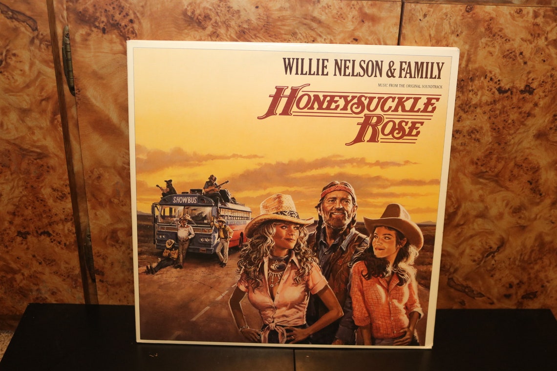 Willie Nelson 1980 Honeysuckle Rose Record Movie Soundtrack Etsy