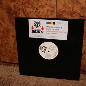 Looking For The Perfect Beat 12&quot; Record Electro Vinyl Hip Hop Breakdance Breakin&#39; Electrofunk Afrika Bambaata And The Soulsonic Force