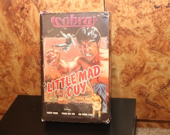 Little Mad Guy (1982) VHS Movie Enter The Tiger Yang LI Black Bruce Belt Theatre Kung Fu Martial Arts Master Cobra Lee