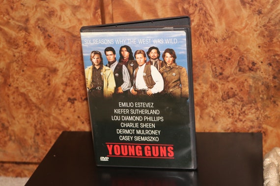 Young Guns 1 Dvd Movie 19 Emilio Estevez Kiefer Sutherland Etsy Young Guns 1 Dvd Movie 19 Emilio Estevez Kiefer Sutherland Etsy