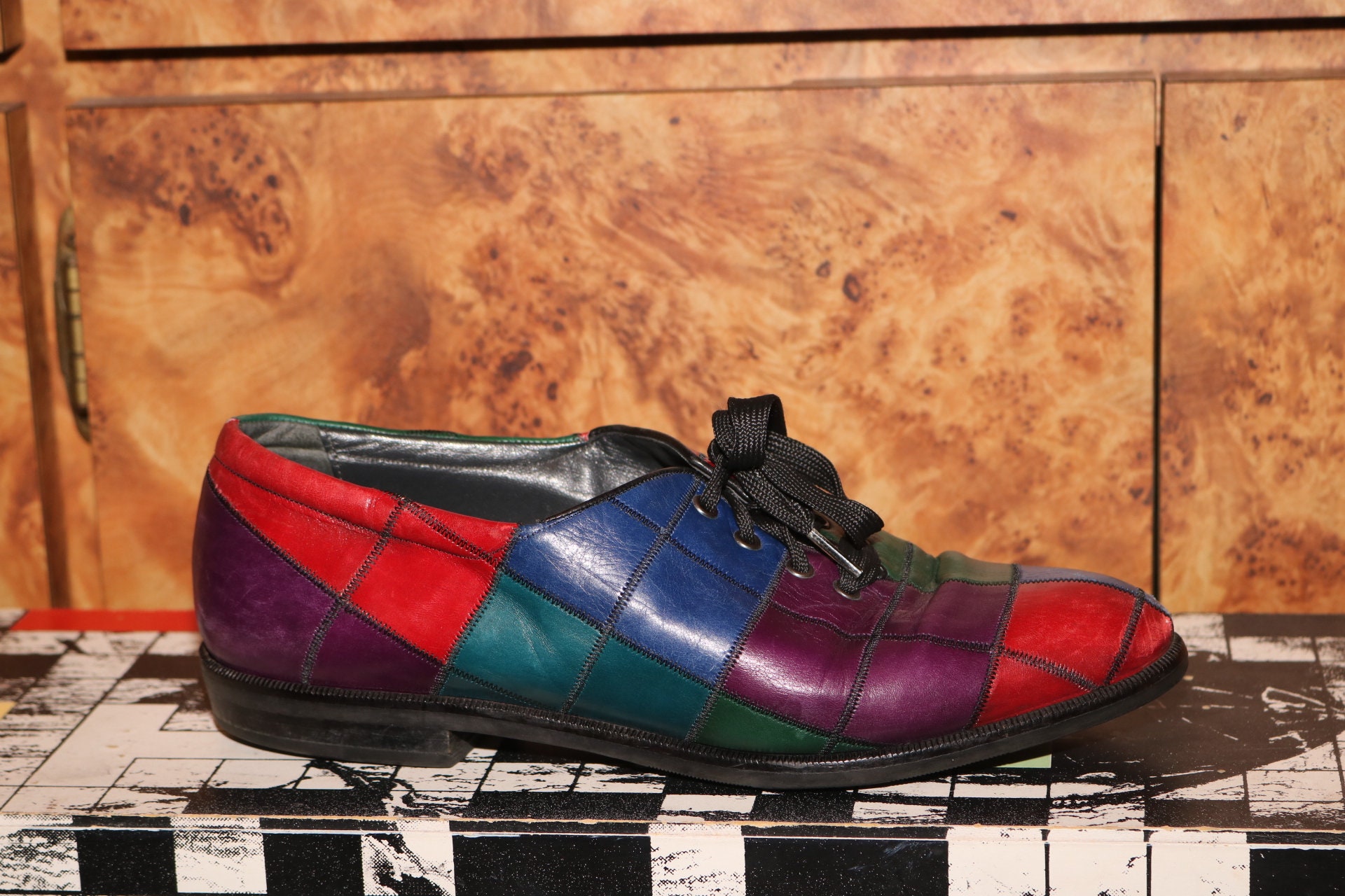 Holographic oxford shoes best sale