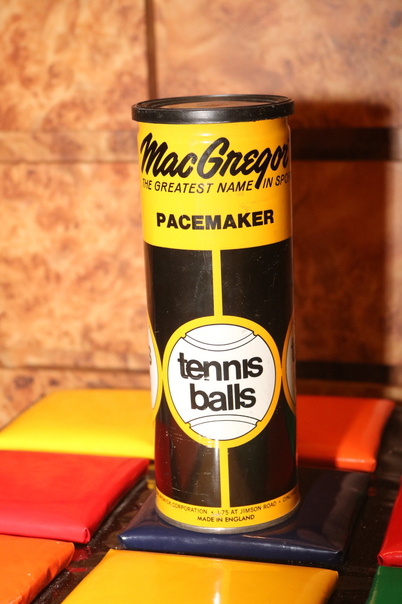 Prices Heart Motif Tennis Balls 1 x 3 Ball Tube Type 2 Balls Made in the UK 