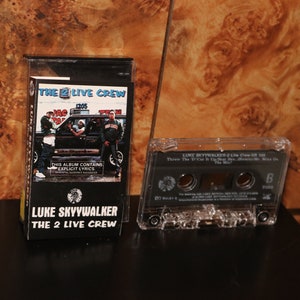 The 2 Live Crew Luke Skyywalker (1986) Tape Cassette Rap 1980s Hip-Hop Miami Bass Vintage Fresh Kid Ice Brother Marquis Luther Campbell