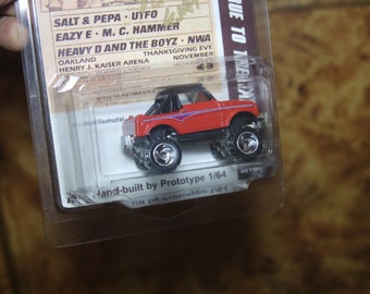 NWA Suzuki Samurai Toy Boyz In The Hood Tour Straight Outta Compton Eric Eazy-E Wright Ice Cube Dr. Dre DJ Yella N.W.A. 1980's Rap Hip Hop