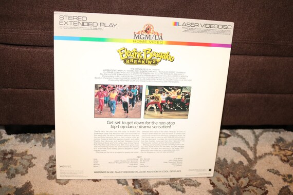 BREAKIN' 2 Movie (1984) Electric Boogaloo Laserdisc Soundtrack