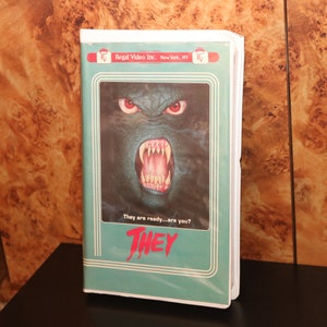 They (1985) VHS Regal Video Rare Sci-Fi Horror Clamshell Paul Dentzer Debbie Pick Nick Holt