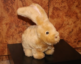 Harrods of Knightsbridge (1986) Bunny Rabbit Battery Operated Toy Plush Cute Plush 1980s Vintage