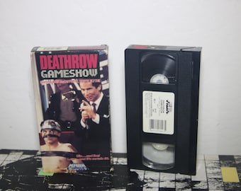 DeathRow GameShow VHS 1988 Tape Dark Humor Horror Cult Mark Pirro Comedy Movie Video Rare Movie Film