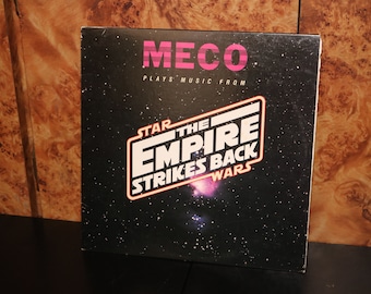 Empire Strikes Back Record by Meco Vintage Disco Return of the Jedi Star Wars Han Solo Gun Luke Skywalker Vinyl Yoda