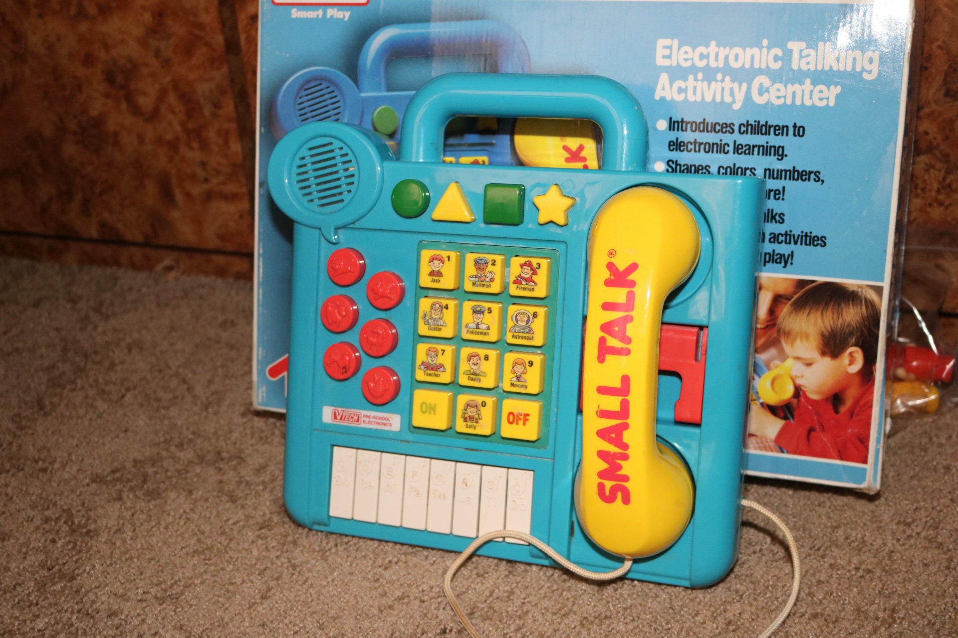 Small Talk 1988 Vtech Electronic Talking Activity Center - Etsy