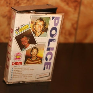 The POLICE (1989) Tape DMM Kassette aus Thailand 1980er Jahre Old School STING Tape Stewart Copeland Henry Padovani Andy Summers New Wave Rock