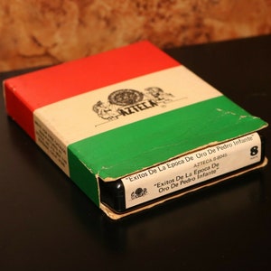 e Pedro Infante 8-Track Soundtrack Musik des Goldenen Zeitalters Mariachi Ranchera Tape Cumbia Norteño Banda Old School Latein Latina Mexiko Musik