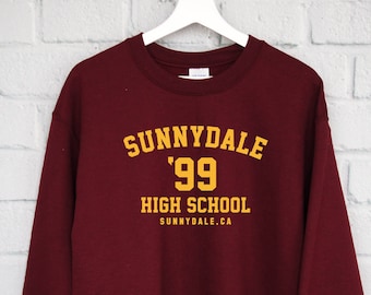 Sunnydale High School Sweatshirt, Buffy The Vampire Slayer Shirt, Buffy Shirt, Sunnydale Tshirt, Sunnydale Razorbacks, Sunnydale Sweatshirt