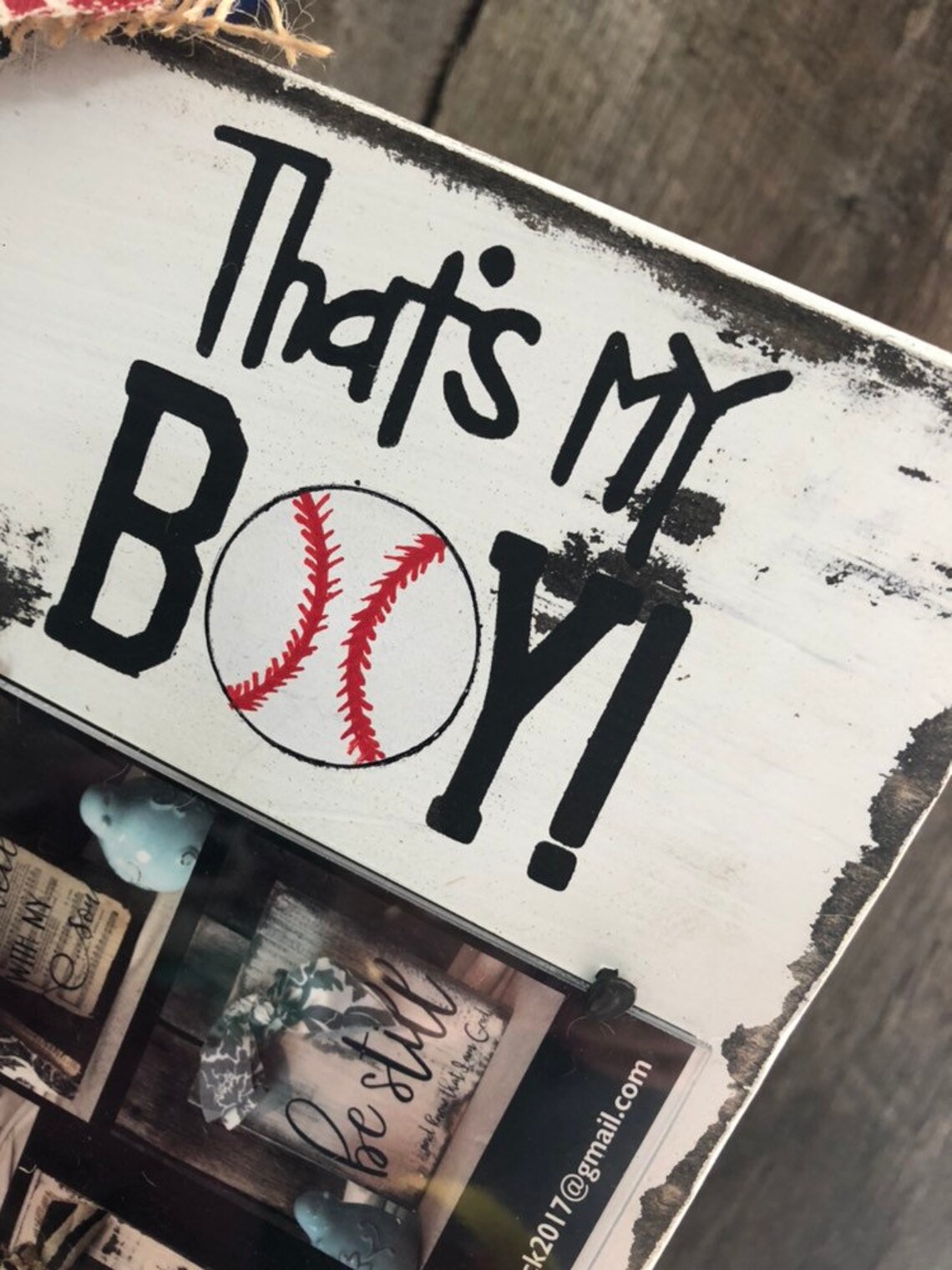 Baseball Picture Frame Youth Sports Frame Wood Picture Etsy