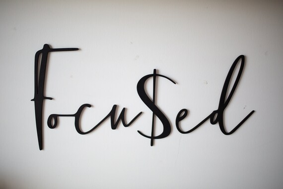Focused Wooden Wall Art