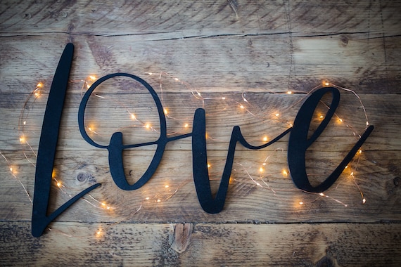 Love Wall Sign