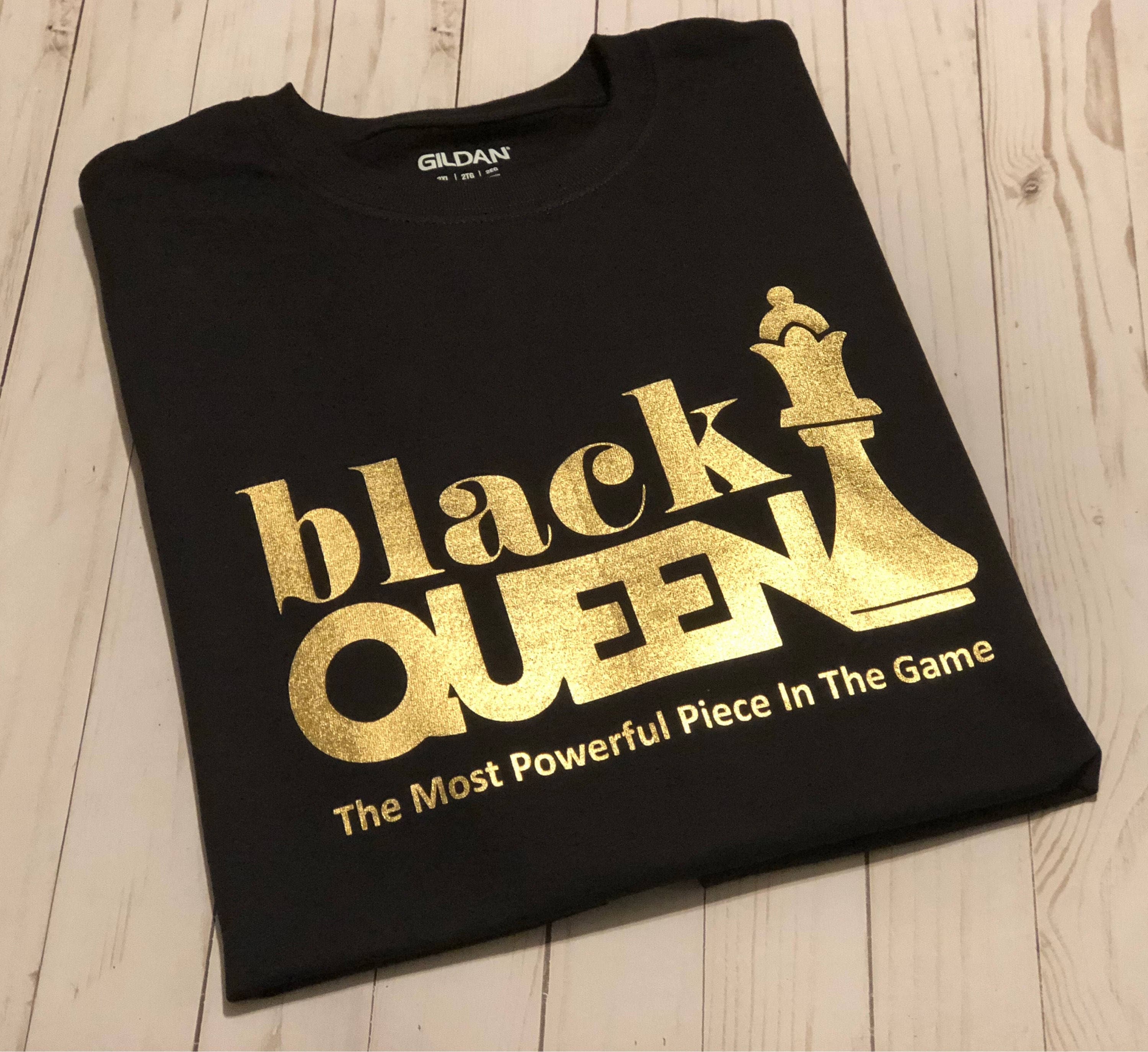 Black 2025 queen shirt