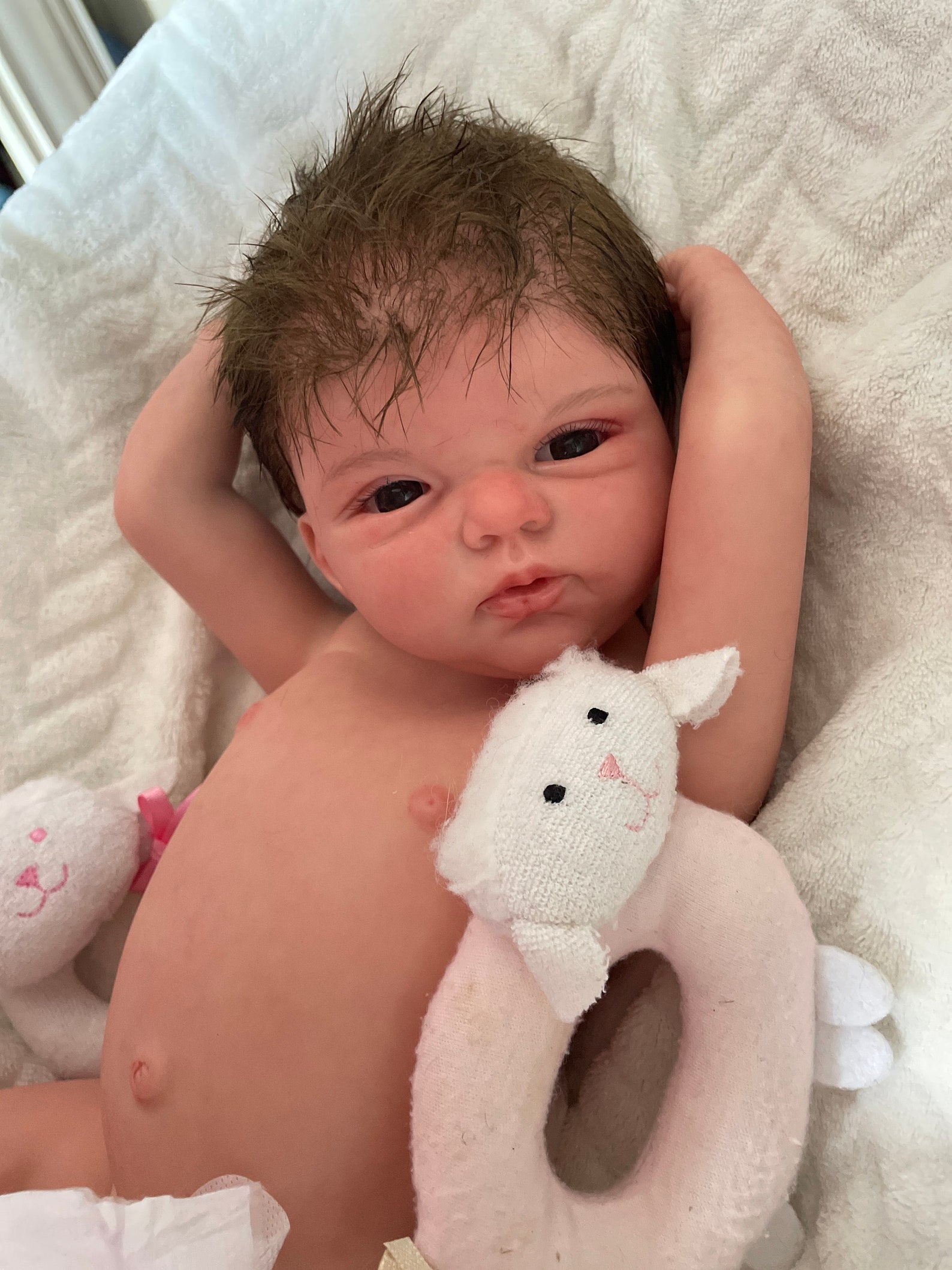 Reborn Baby Lifelike Silicone Vinyl Newborn Full Body Boy Girl Etsy