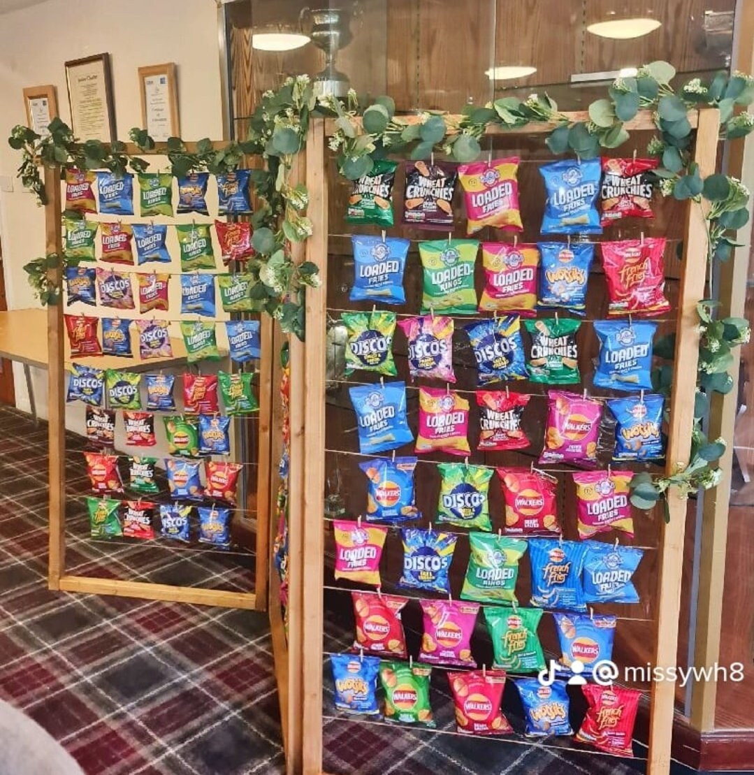 Hand Made 4ft Crisp Wall Etsy UK