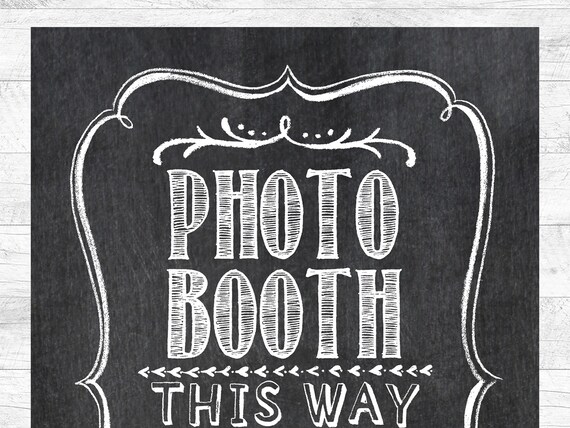 wedding signs for photo booth
