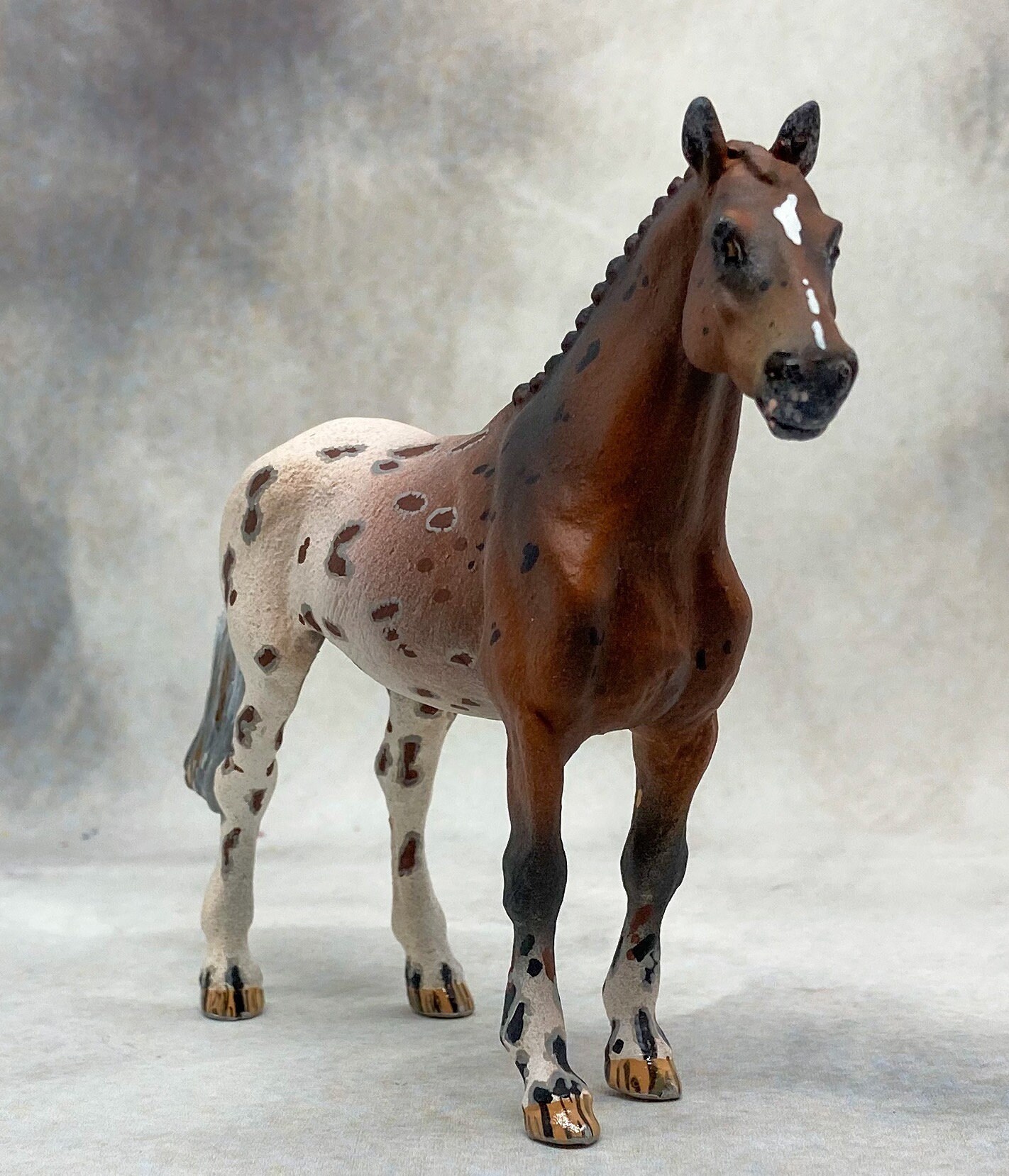 Dutch Warmblood Horse Cheval Figurine 1/6 JXK JXK145A